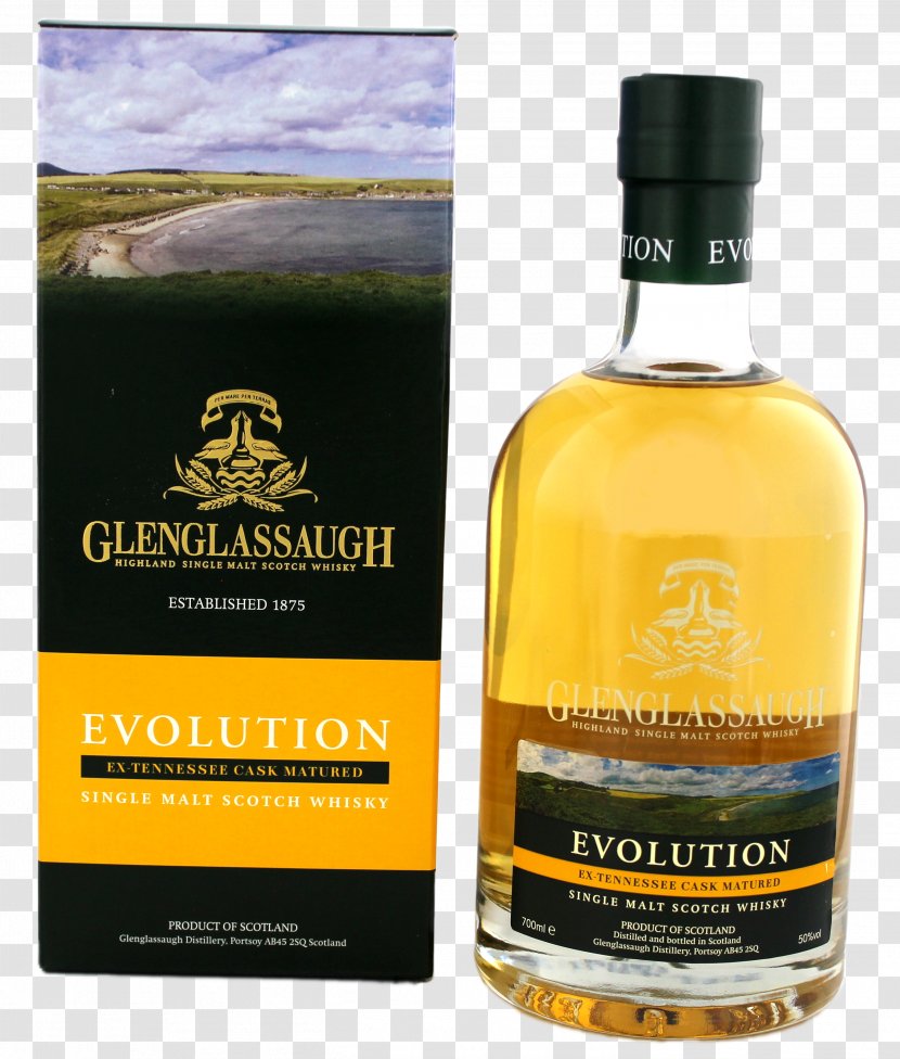 Whiskey Glenglassaugh Evolution 50% Single Malt Whisky Liqueur Wine Transparent PNG