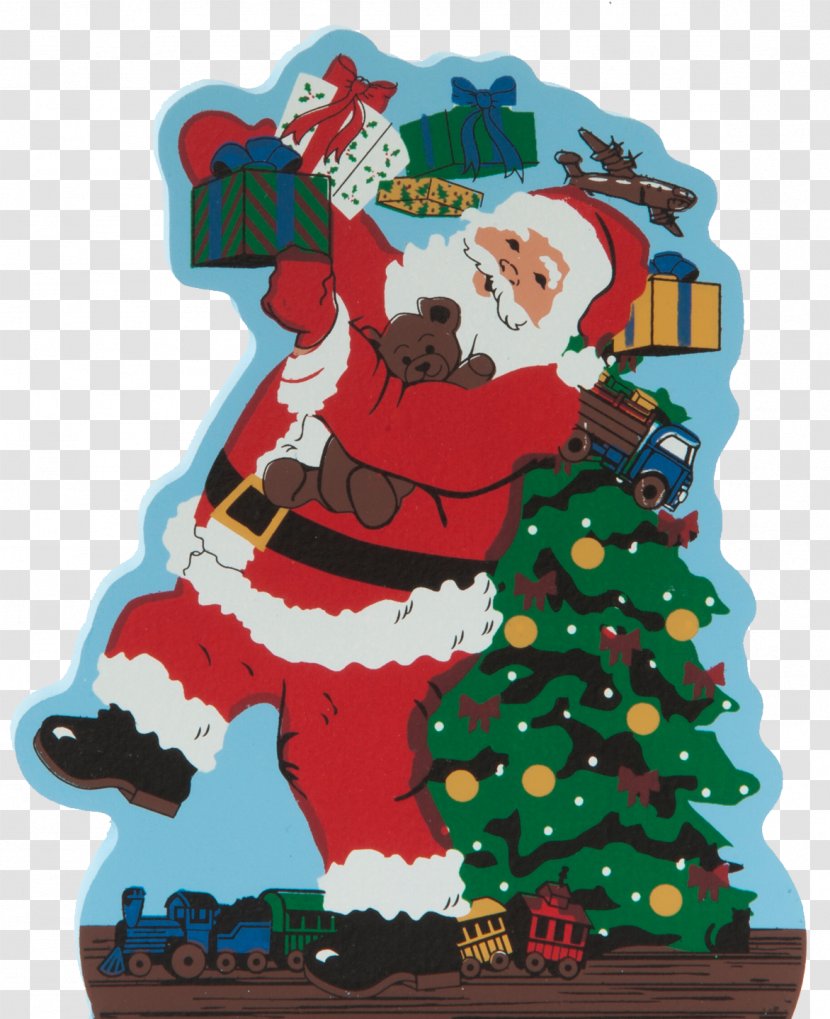 Cat Santa Claus Christmas Ornament Meow Tree - House Transparent PNG