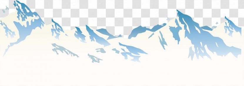 Himalayas Mountain Snow Clip Art - Royaltyfree - Vector Iceberg Transparent PNG