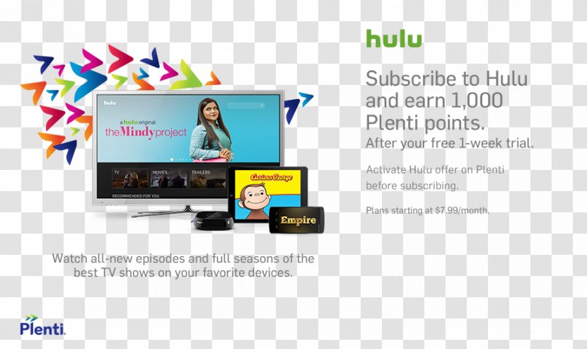 Hulu Plenti Online Advertising Video - Customer Service Transparent PNG