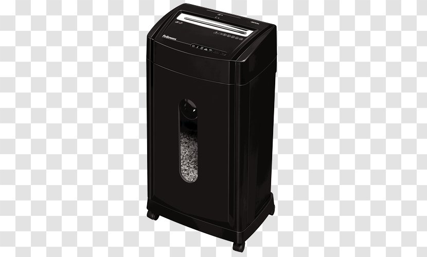Office Shredders Fellowes 450M Micro Cut Shredder Black 4074101 Paper Powershred Micro-Cut FELLOWES 4685101 - Electronic Instrument - Click 125I Transparent PNG