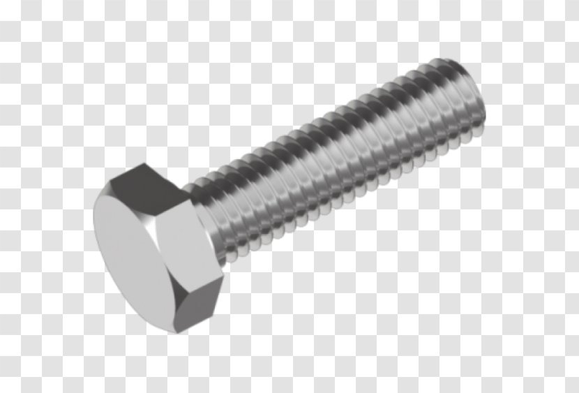 Bolt Set Screw Stainless Steel Transparent PNG