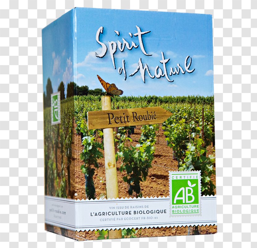 Wine Domaine Du Petit Roubié Vin De Pays Rosé Shiraz - Organic Transparent PNG