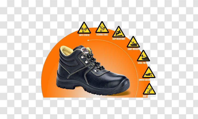 Safety Footwear Steel-toe Boot Shoe Protective - Brand Transparent PNG