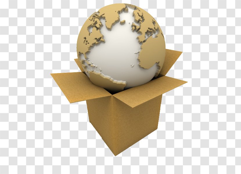Mover Cardboard Box Royalty-free Clip Art - Gray Boxes Earth Transparent PNG