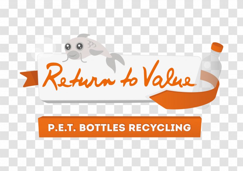 Logo Brand Font - Orange - Pet Bottle Recycling Transparent PNG