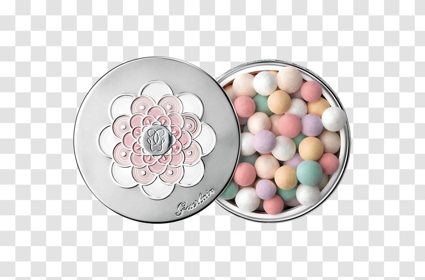 Face Powder Cosmetics Guerlain Color Pearl - Compact - Glowing Halo Transparent PNG