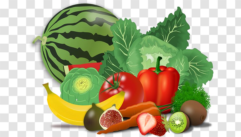 Clip Art Healthy Diet Food Openclipart - Natural Foods - Vegetable Farming Transparent PNG