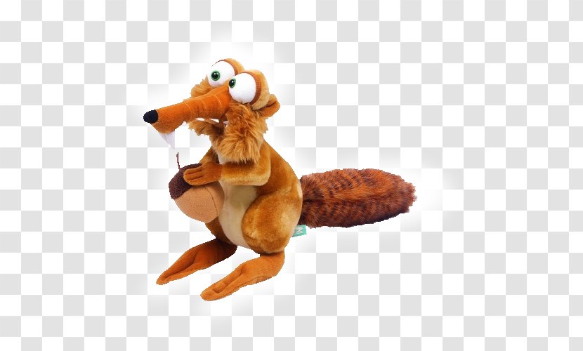 Scrat Stuffed Animals & Cuddly Toys Ice Age Squirrel - Dawn Of The Dinosaurs Transparent PNG