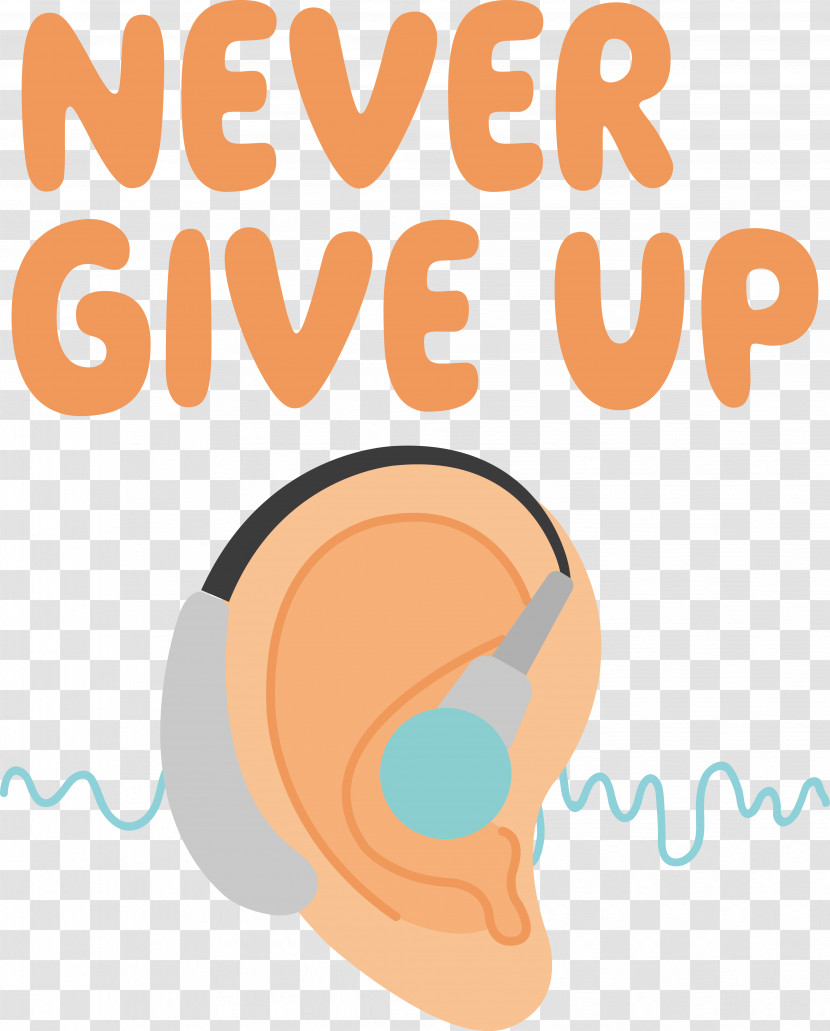 Disability Never Give Up Disability Day Transparent PNG