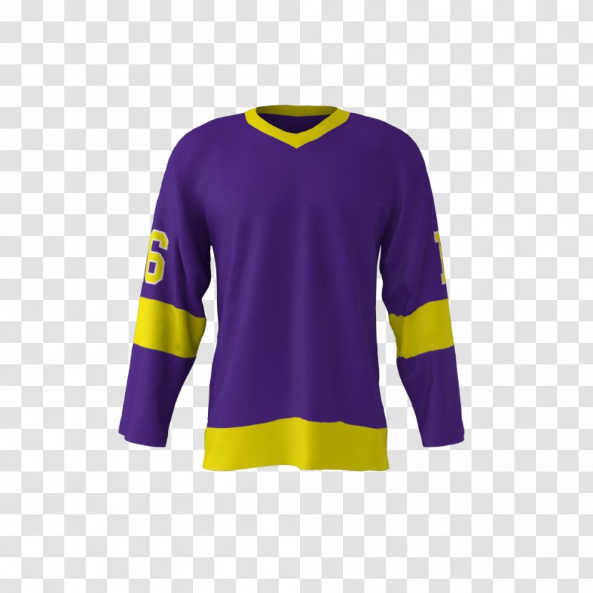 Hockey Jersey T-shirt Ice - Shirt Transparent PNG