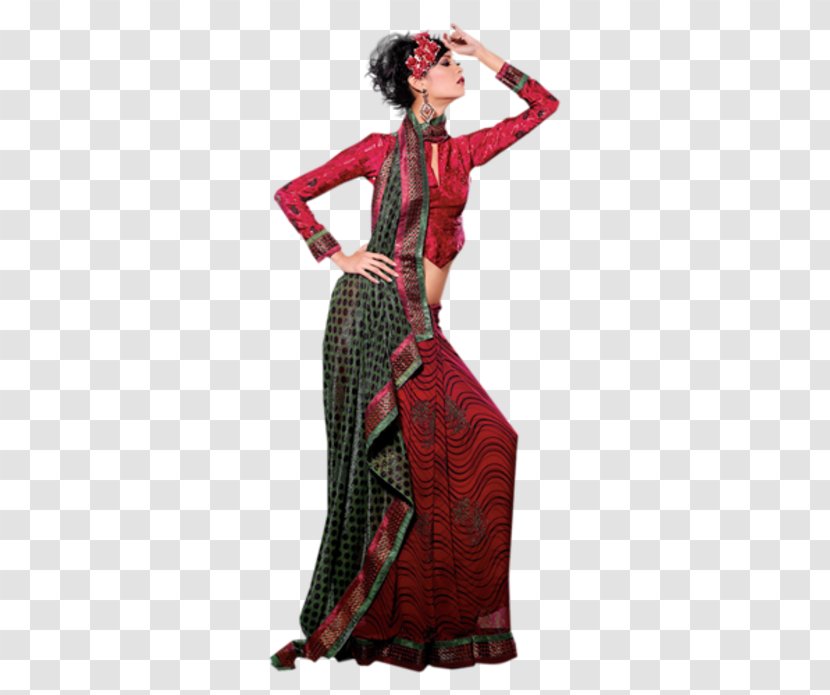 Bangalore Fashion Week Clothing Churidar Sari - Costume Transparent PNG