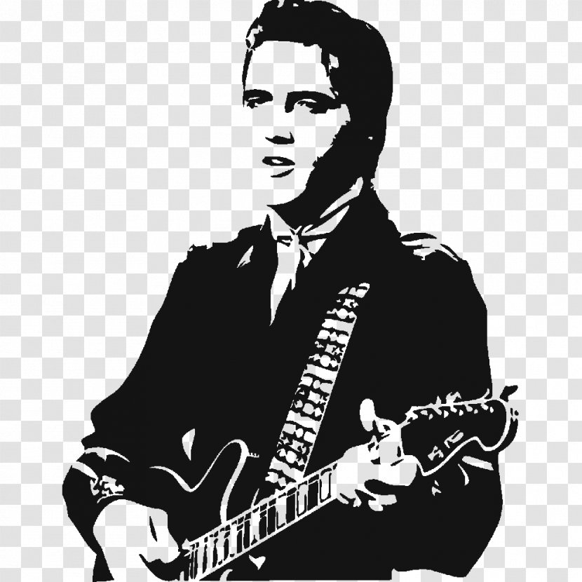 Elvis Presley Stencil Mural Wall Decal Silhouette - Frame - Colored Arrows Stickers Transparent PNG