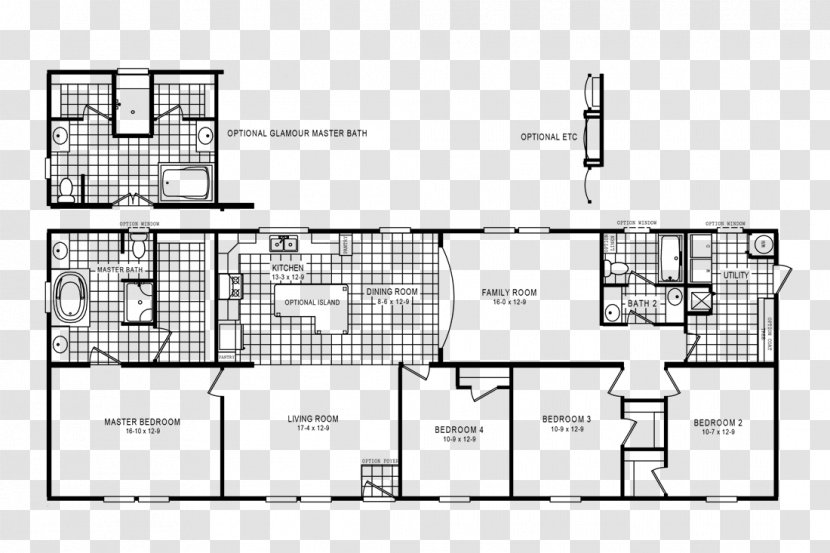 Floor Plan Bonus Room House Clayton Homes Transparent PNG