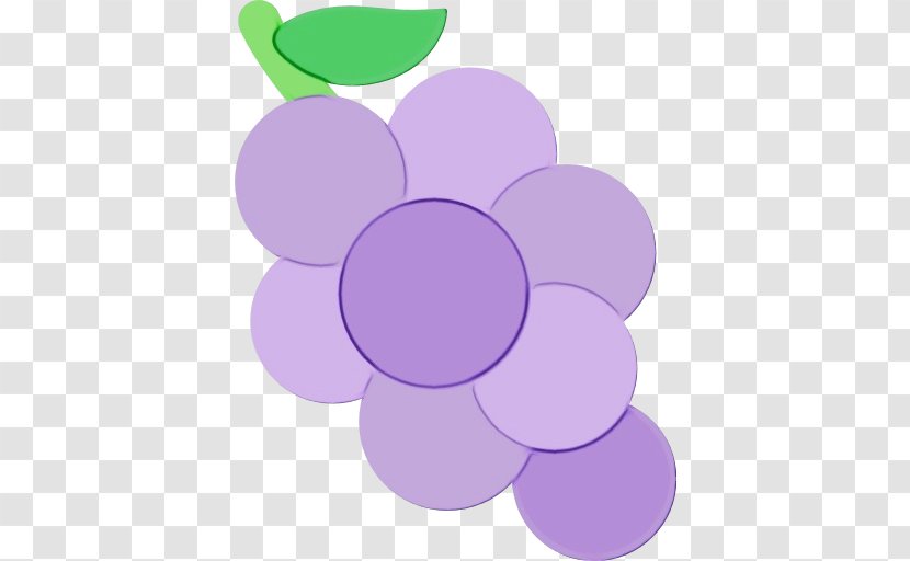 Grapes Cartoon - Magenta - Petal Transparent PNG