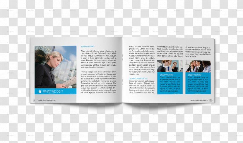 Brochure Business Standard Paper Size Text - Design Transparent PNG