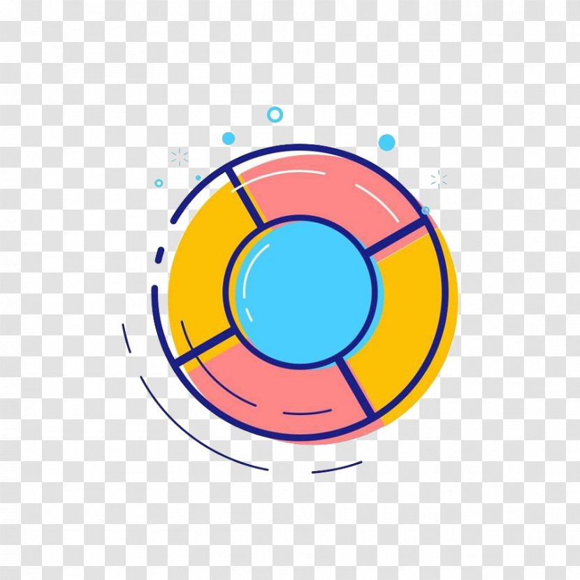 Icon - Orange - Color Swim Ring Transparent PNG