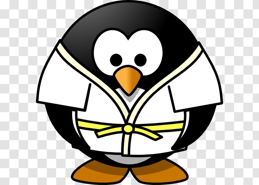 Penguin Judo Clip Art - Flightless Bird - Penguins Transparent PNG