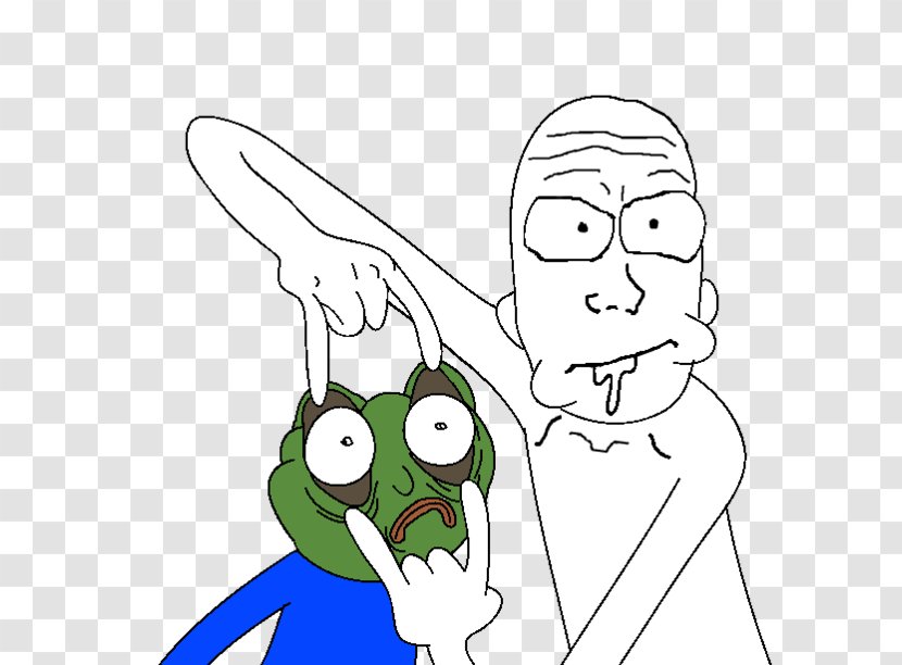 Morty Smith Rick Sanchez Pepe The Frog Clip Art - Tree - Sad Transparent PNG