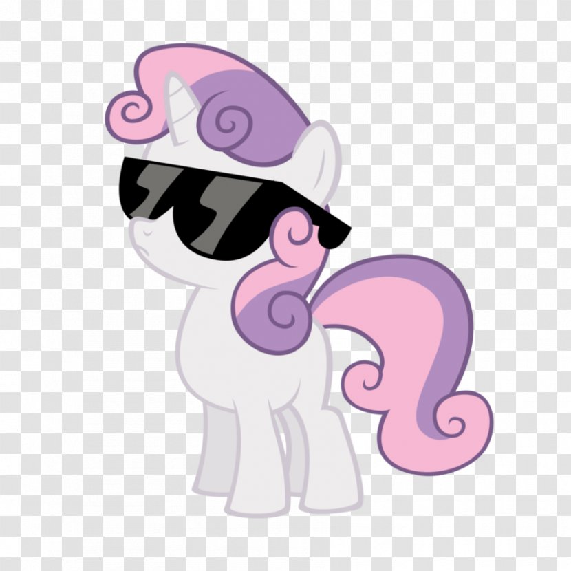 Sweetie Belle Pony Rarity Rainbow Dash Twilight Sparkle - Cartoon - Silhouette Transparent PNG