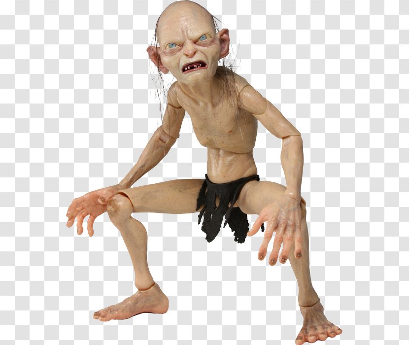 Gollum The Lord Of Rings: Fellowship Ring Amazon.com Action & Toy Figures - Cartoon - Figure Transparent PNG