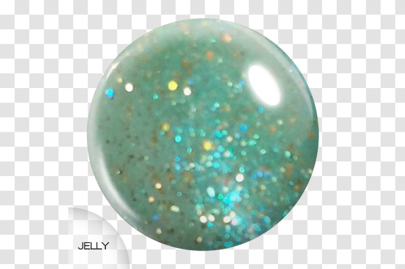 Glitter Gel Turquoise Flame Gemstone - Marble - Subtle Transparent PNG