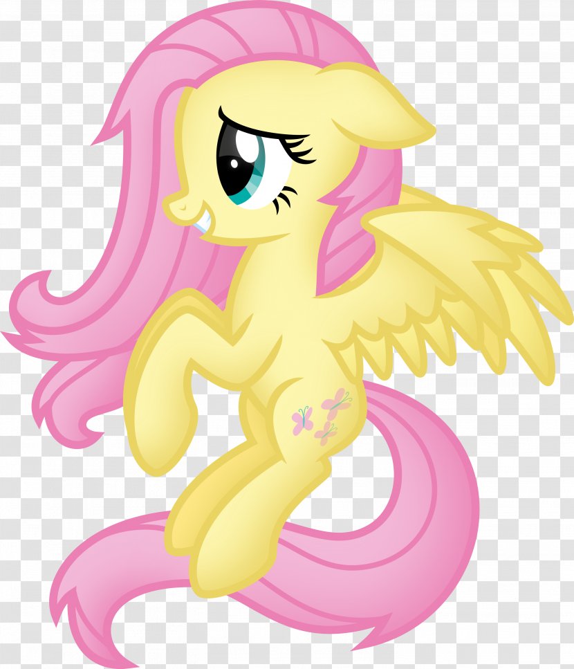 Pony Fluttershy DeviantArt Horse - Flower Transparent PNG