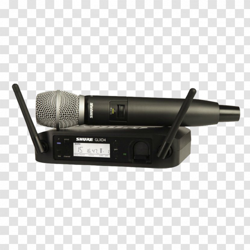 Shure SM58 Wireless Microphone Beta 58A - Audio Equipment Transparent PNG