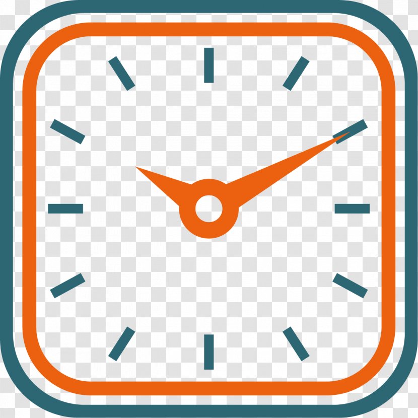 Quartz Clock Alarm - Watch - Square Transparent PNG