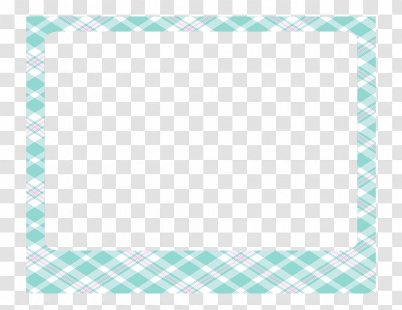 Green Turquoise Picture Frames Line Pattern - Point Transparent PNG