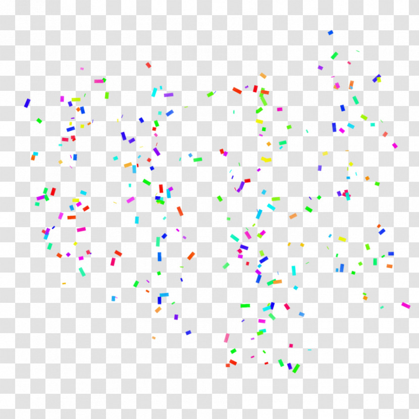 Confetti Text Line Party Supply Font Transparent PNG