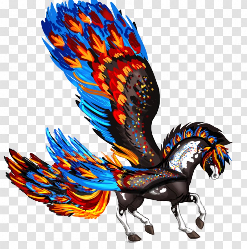 Rooster Art Chicken Horse - Galliformes Transparent PNG