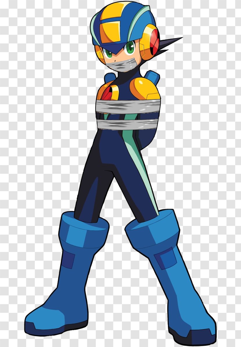 Rockman EXE WS Mega Man Battle Network 5 6 Powered Up - Headgear - Megaman Nt Warrior Transparent PNG