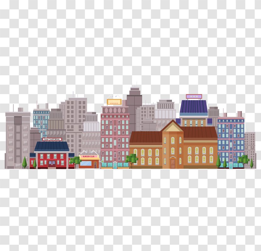 Shafter City Illustration - Metropolitan Area - House,city Transparent PNG