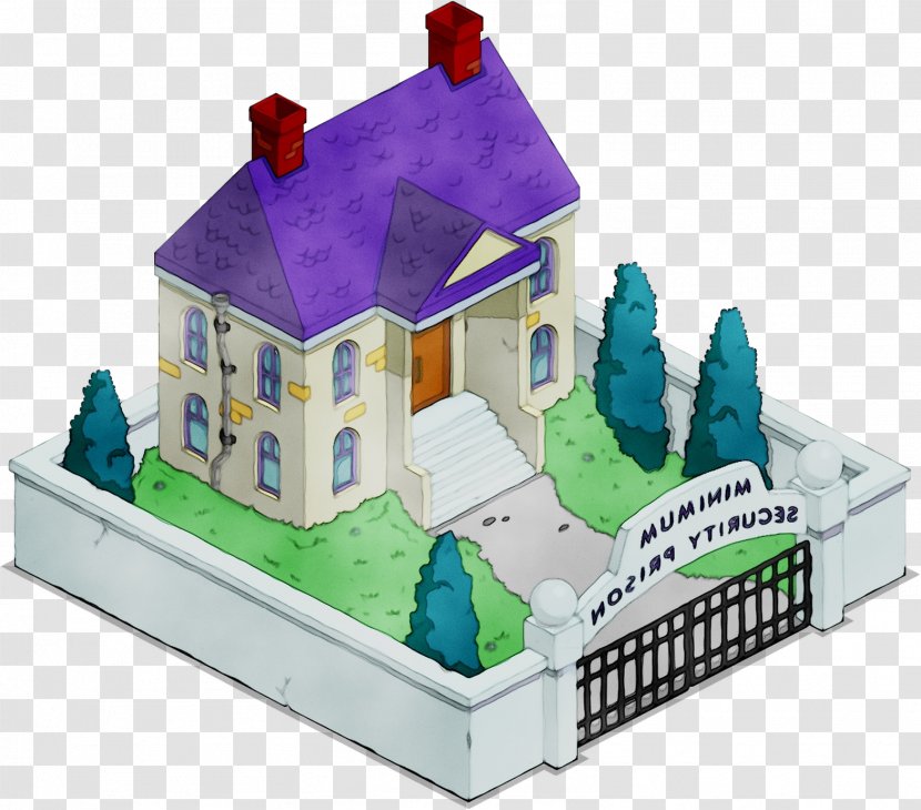 The Simpsons: Tapped Out Bart Simpson Sideshow Bob Prison Homer - Mansion Transparent PNG