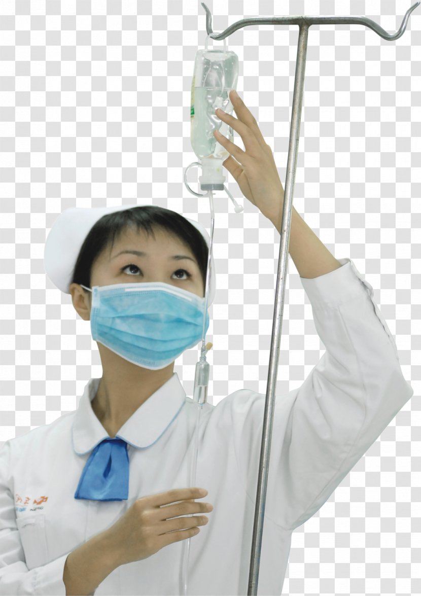 Medicine Hospital Intravenous Therapy - Hanging Bottle Nurse Transparent PNG