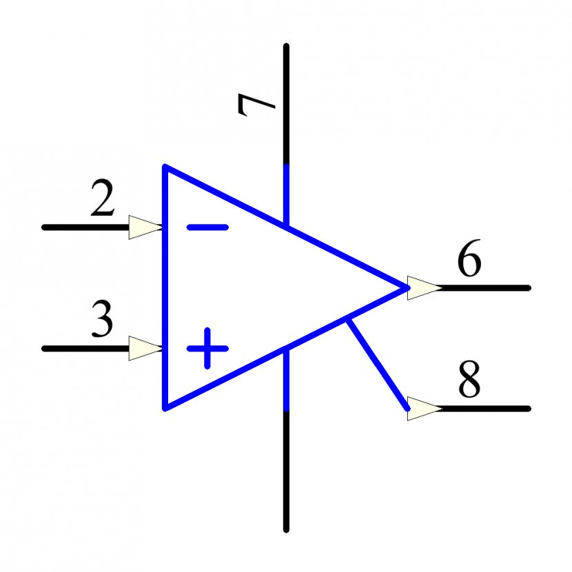 Operational Amplifier Electronic Symbol Differential Voltage - Number - Gold Abacus Transparent PNG