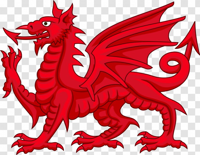 Flag Of Wales King Arthur Welsh Dragon National Symbols - Artwork - Scotland Transparent PNG
