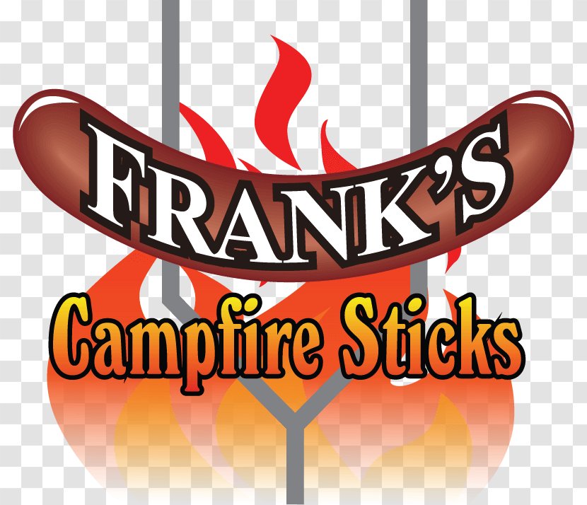 Logo Franks Campfire Sticks Bonfire V1E 4N7 - Text Transparent PNG