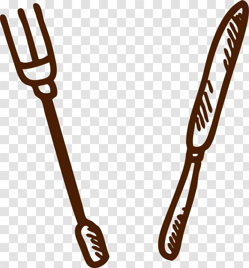 Knife Cafe Fork Tableware - Designer - Simple Coffee And Transparent PNG