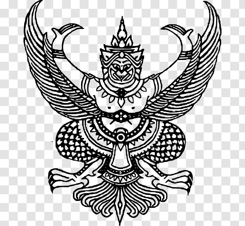 Garuda Emblem Of Thailand Nāga Mahabharata - Fictional Character Transparent PNG