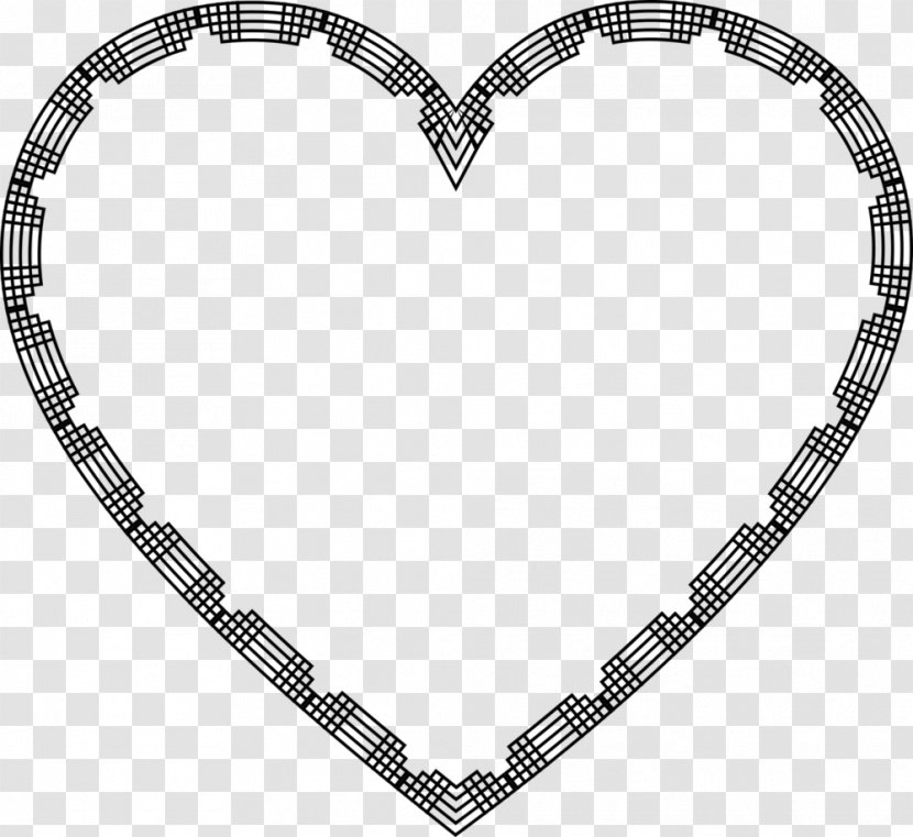 Valentines Day Heart - Romance - Metal Coloring Book Transparent PNG