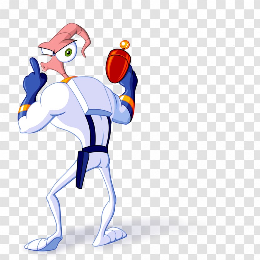 Earthworm Jim 2 Special Edition Video Game Earthworms - Flower - Heart Transparent PNG