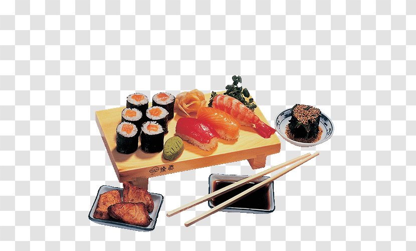 Sushibar Sushitaxi ManThei Makizushi Chopsticks Sake - Sushi Set Transparent PNG