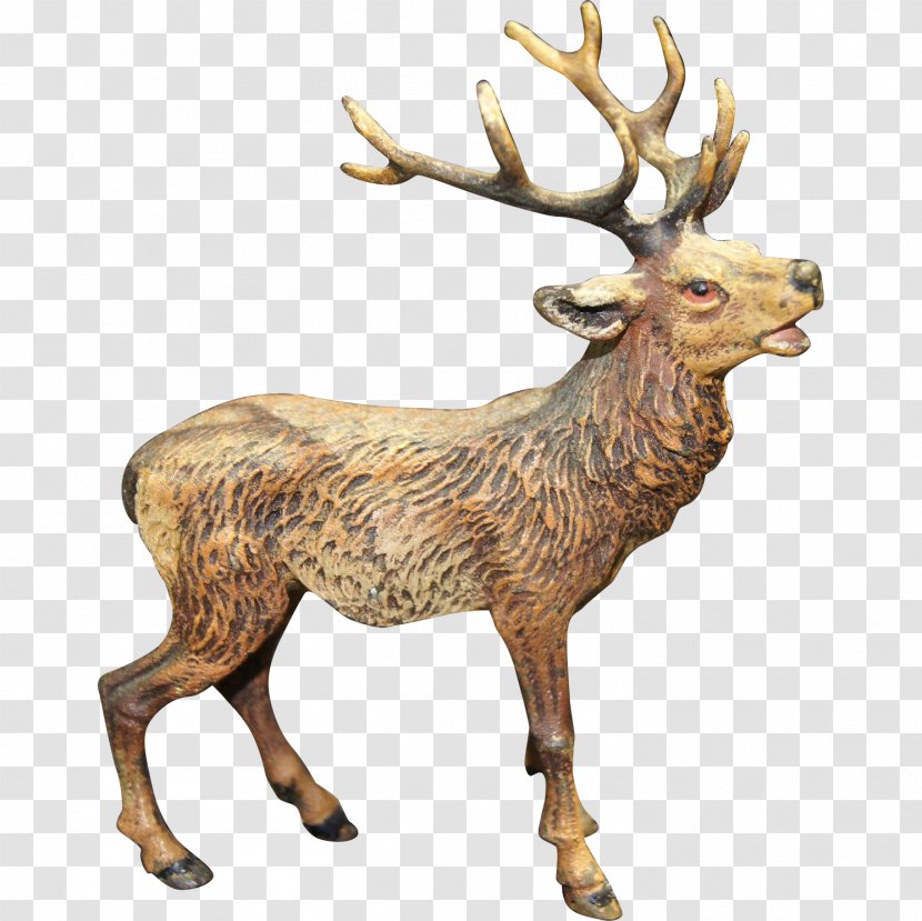 Musk Deer Elk Reindeer Antler - Hand-painted Animals Transparent PNG