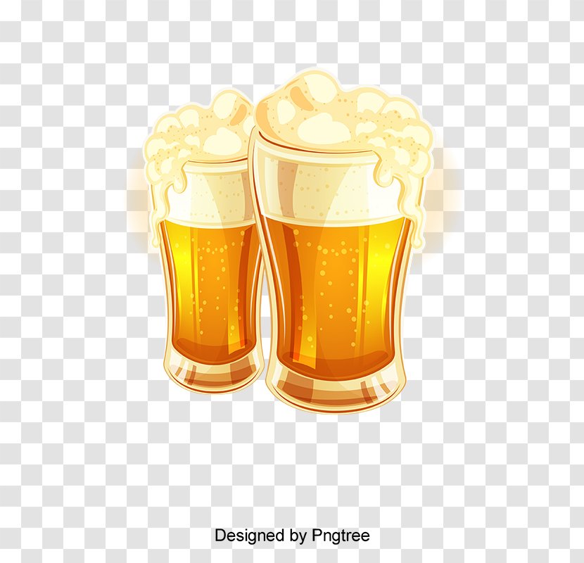 Pilsner Urquell Beer Glasses Vector Graphics - Cocktail Transparent PNG
