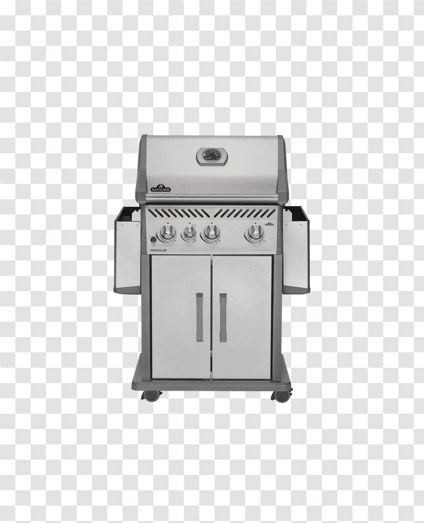 Barbecue Napoleon Grills Rogue Series 425 Natural Gas Grilling Stainless Steel Transparent PNG