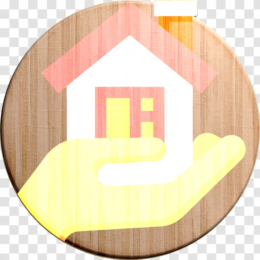 Hand Icon House Icon Real Estate Icon Transparent PNG