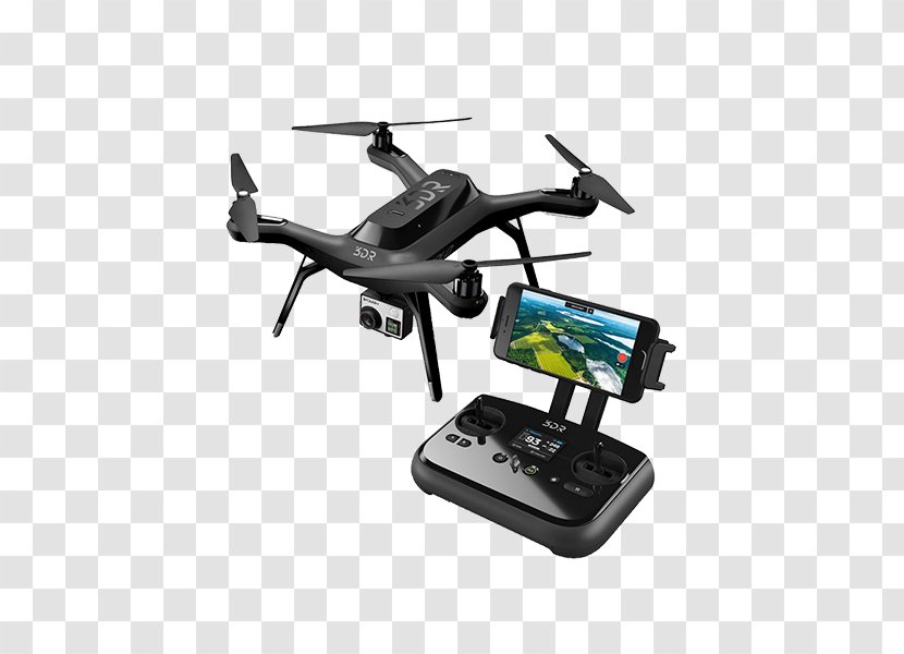 3D Robotics Unmanned Aerial Vehicle Quadcopter 3DR Solo Camera - Autopilot - Rotorcraft Transparent PNG