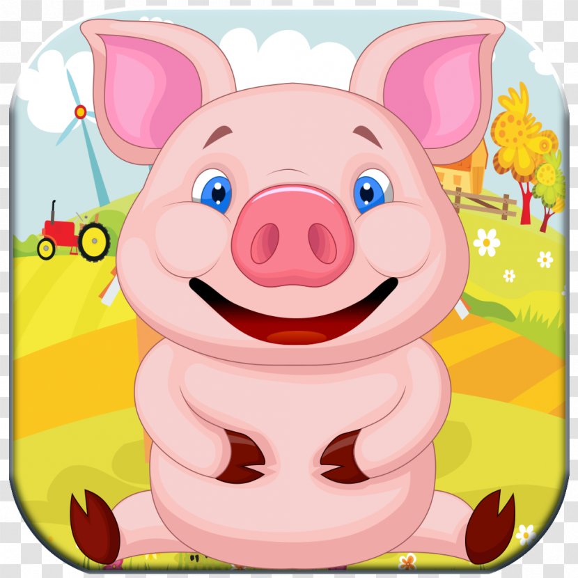 Pig Clip Art - Smile Transparent PNG